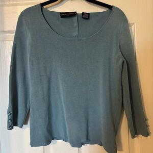 Dana Buchman Women's Blue Blouse